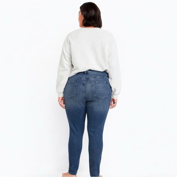 Old Navy Super Skinny Fit High Waist Jeans - Size 24 Plus Long - Picture 2 of 9